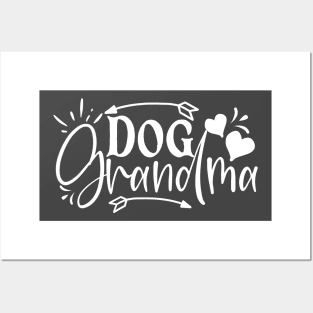 Dog Grandma Posters and Art